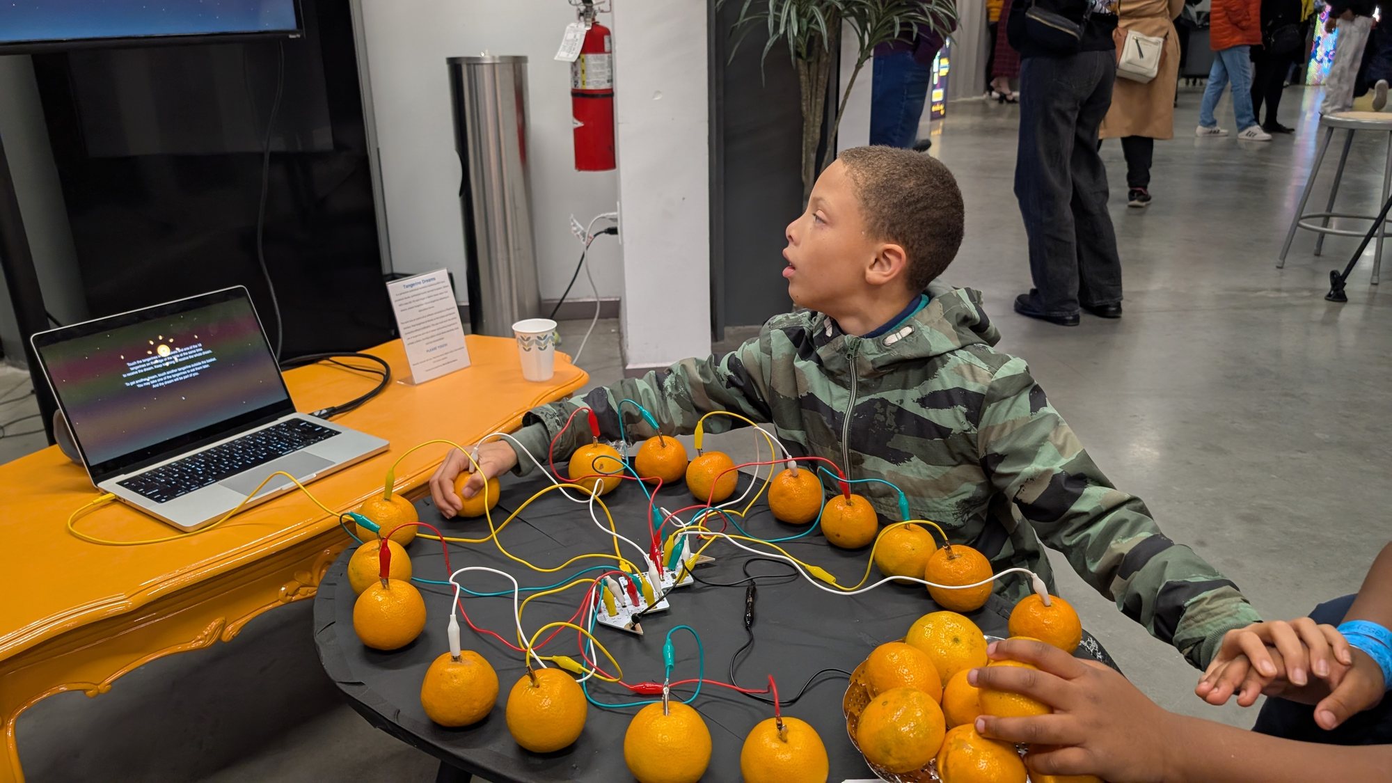 Tangerine Dreams, first prototype at the Cade Museum, photograph 6 of 6