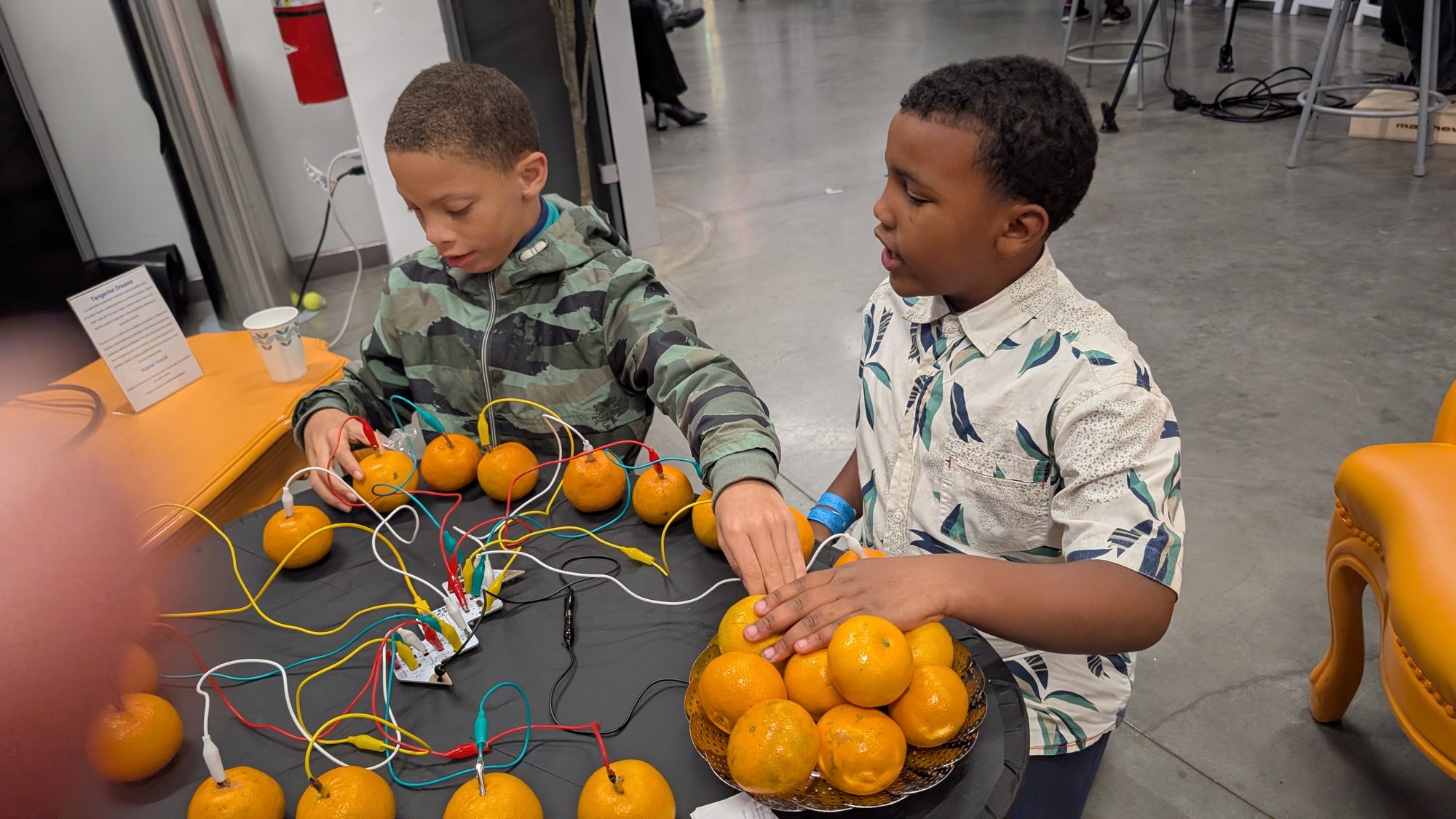 Tangerine Dreams, first prototype at the Cade Museum, photograph 4 of 6